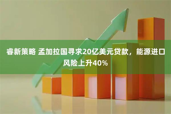 睿新策略 孟加拉国寻求20亿美元贷款，能源进口风险上升40%